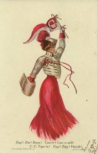 PostcardCornellUniversityCheerleader1906
