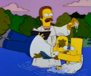 Simpsons-baptism