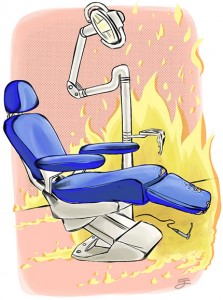 Burning Office