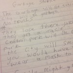 A Poem About the Garbage Strike of 1996, by a Ten-Year-Old