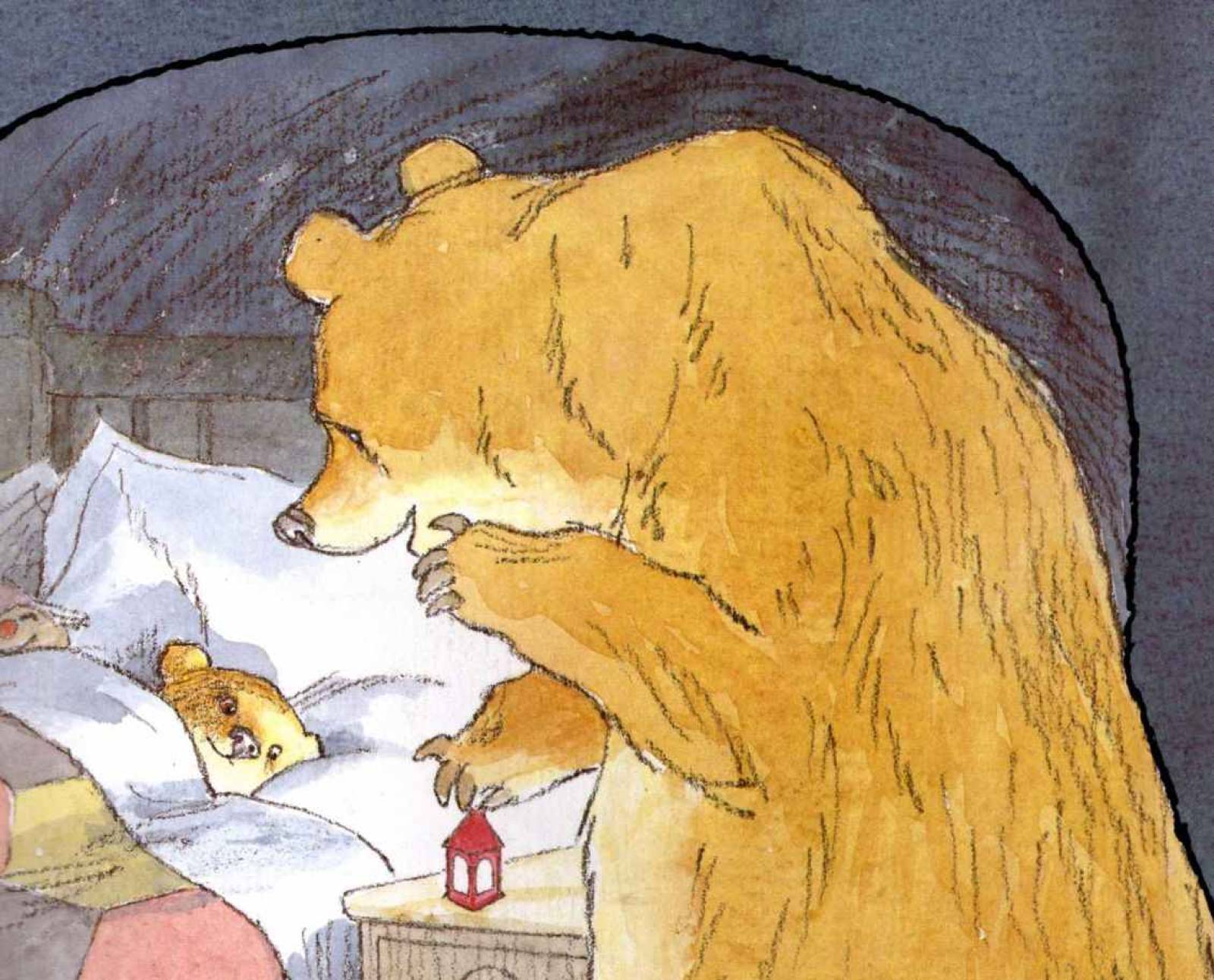 Лис и медведь читать. Медведь и лиса. Медведь иллюстрация. Медведь и лиса спят.