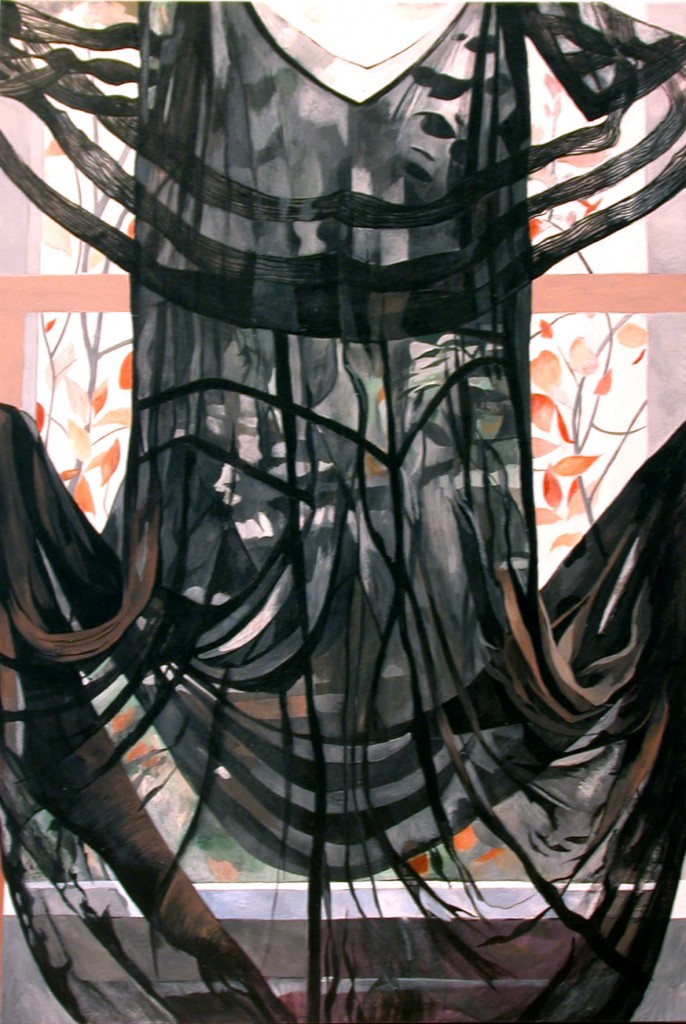 Claudia's Dress2007(91.5x61 cm)acrylic on canvas - Copy - Copy