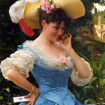Women Wearing Spectacular Hats In Art History