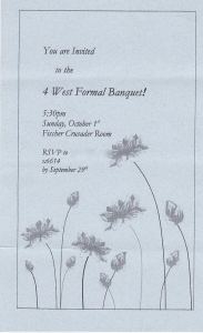 Banquet Invitation