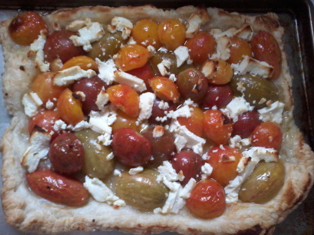 tart after oven