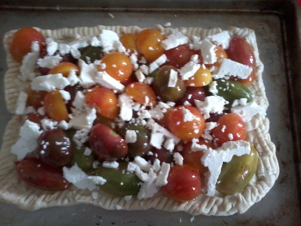 tart before oven