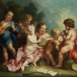 Women Listening To Men Play Music At Them In Western Art History