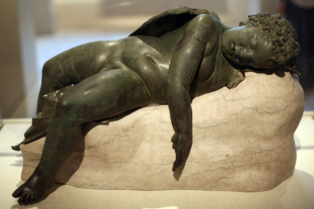 WLA_metmuseum_Bronze_statue_of_Eros_sleeping_7