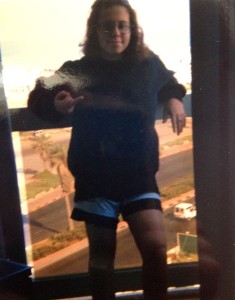 The author at 12