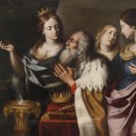 King Solomon Getting Peer Pressured By His Babely Wives