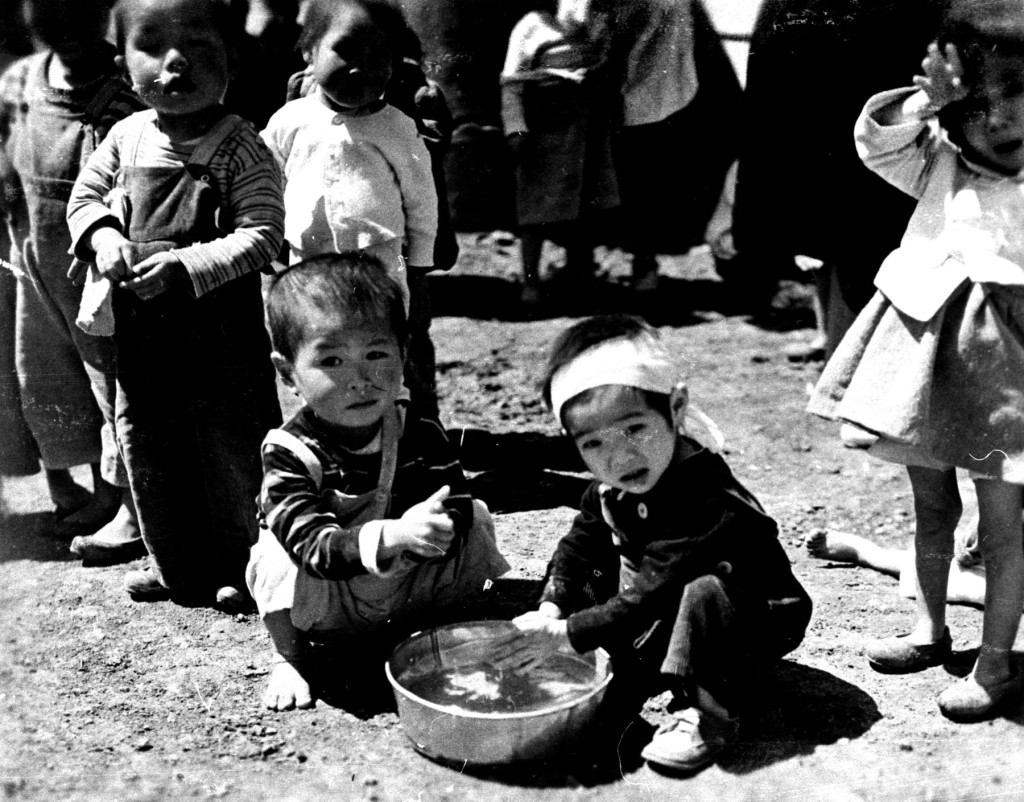 Operation Kiddy Car - orphans washing