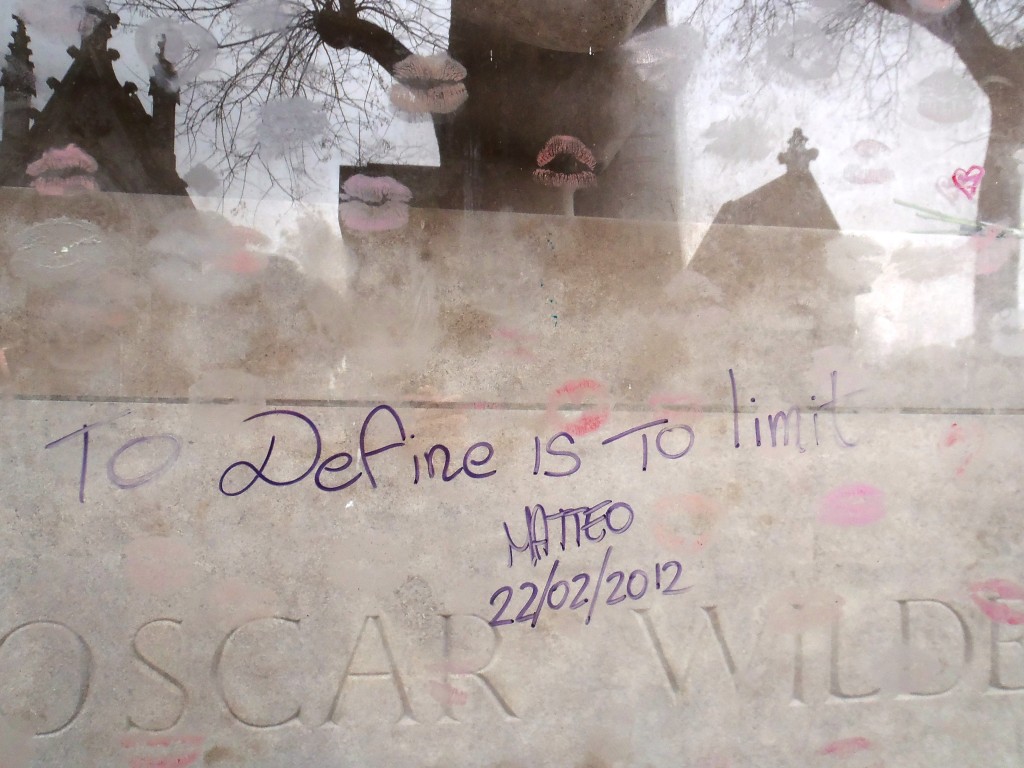 Oscar Wilde's grave