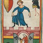 Two Monks Discover How Tall Women And Horses Are