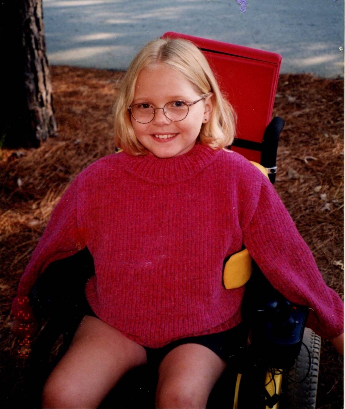 Kayla at camp