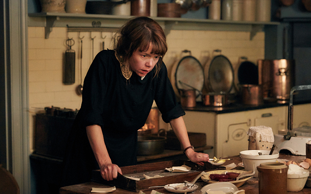 WARNING: Embargoed for publication until 00:00:01 on 03/12/2015 - Programme Name: And Then There Were None - TX: n/a - Episode: n/a (No. 1) - Picture Shows: Ethel Rogers (ANNA MAXWELL MARTIN) - (C) Mammoth Screen - Photographer: Robert Viglasky