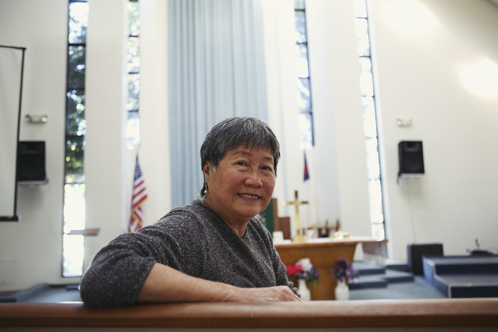 Shirley Lin Kinoshita, founder of the San Jose Raging Grannies