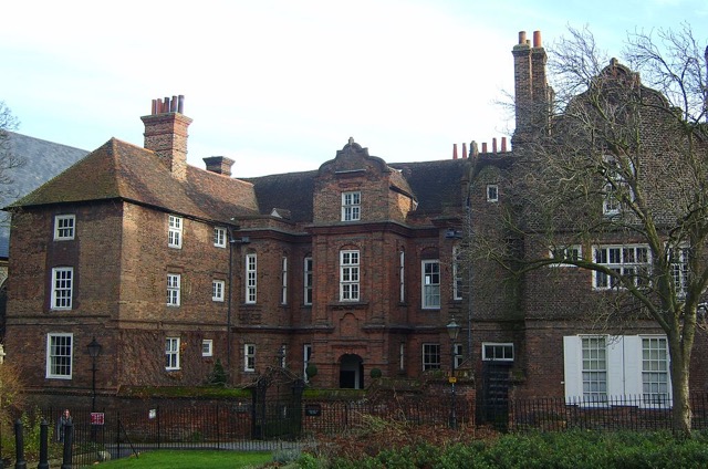 Restoration House, the model for Miss Havisham's Satis House. Photo via Wikipedia.
