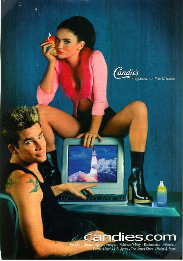 Candies ad, 2000.