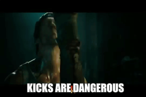 kicks are dangerous